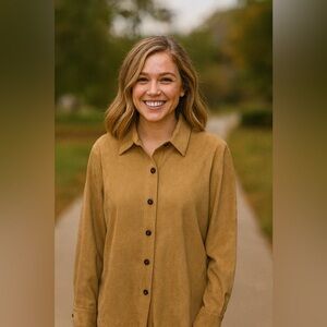 Talbots Ultra-suede Shacket Size Medium